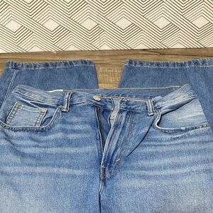 H&M Blue Baggy Loose Fit Men Jeans